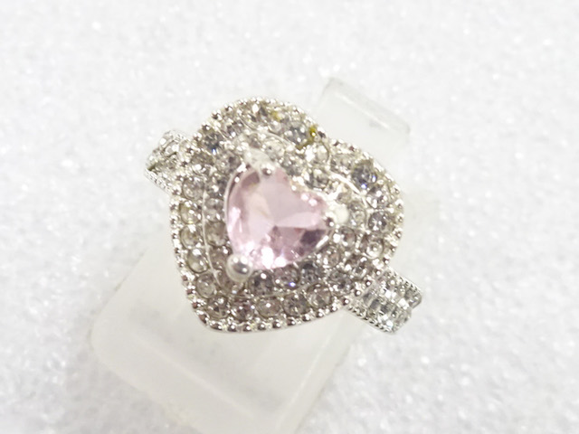 色石　指輪(7.5号)